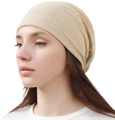 Шапка удлиненная с подкладкой Skully Lace Hat biege
