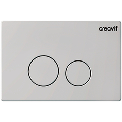 Creavit Terra GP9002.07 Кнопка для инсталляции, цвет: холодный серый матовый фото