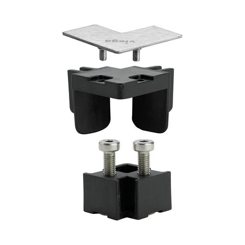 Viega Advantix Vario 711788 Набор комплектующих угол 90° матовый, модель 4965.51