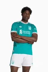 Футболка adidas Liverpool FC 25/26 3rd Authentic - бирюзовый