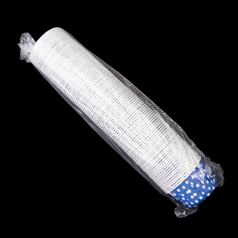 Капсулы для маффинов с бортиком (соусницы) Polca Dot Синиев горох 50*40 мм, шт