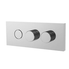Fima | Carlo Frattini Switch ON F5959X2CS Смеситель для душа с кнопочным переключателем на 2 позиции Brushed Black Chrome фото