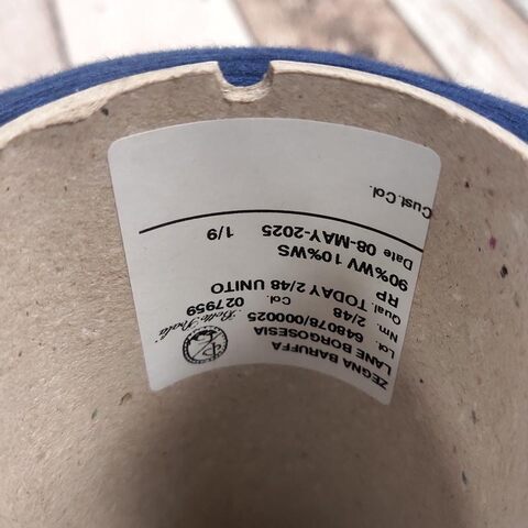 Меринос с кашемиром (10%) ZEGNA BARUFFA TODAY 2/48 синий