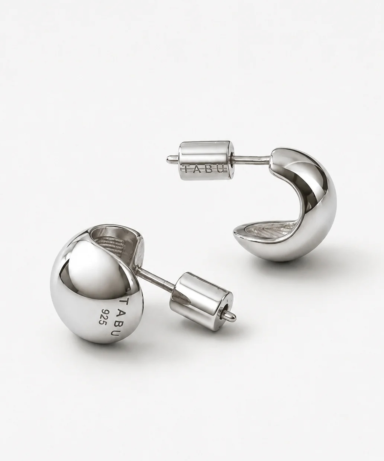 Серьги ШАР silver