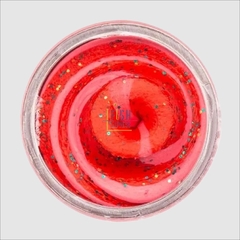 ПАСТА Berkley PowerBait Trout Bait Fruits Strawberry Dream 50G BGTSDR2 (Клубника) красный/розовый с блёстками, 6шт/уп.