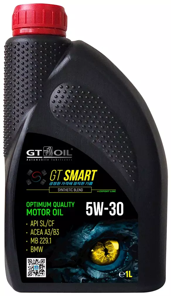 Масло моторное GT OIL Smart 5W-30 полусинтетическое 1л