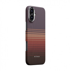 Чехол Pitaka Tactile Woven для iPhone 16, Закат | Sunset