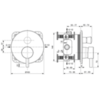 Ideal Standard Ceraline A7389AA Смеситель для ванны/душа