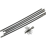 Комплект металлический щетка +держатель D100 - 8