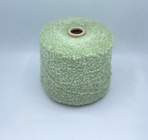 Pinori Filati (пр.Италия),art-Vello 210м/100гр. 85%Альпака 15%Полиамид+Эластан,цвет-Приглушенно-салатовый,неоднотонный, арт.30354