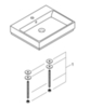 GROHE Cube 3947700H Раковина накладная