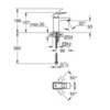 GROHE Eurocube 2313200E Смеситель для раковины