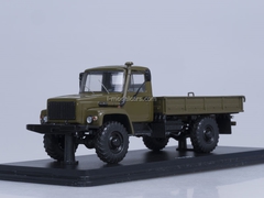 GAZ-33081 4x4 engine D-245.7 Diesel Turbo with awning khaki Start Scale Models (SSM) 1:43
