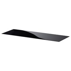 Верхняя панель IKEA BESTA (БЕСТО), Стекло, Черный, 120x40 см