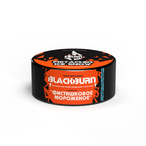 М. Табак для кальяна BlackBurn Пистачио Айс Сноу (Фисташковое Мороженое), 25 гр.