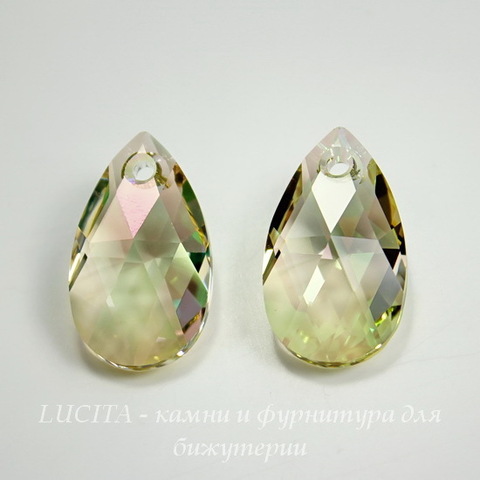 6106 Подвеска Сваровски Капля Crystal Luminous Green (28 мм) ()