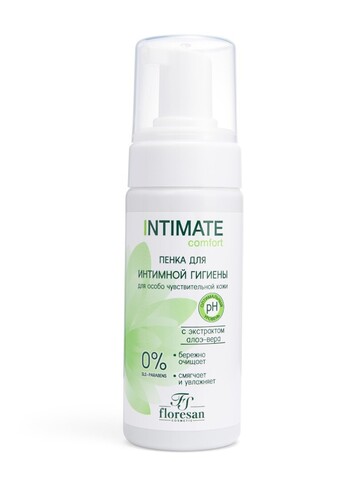 Floresan INTIMATE Пенка для интимной гигиены с экстрактом чистотела 