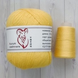 Пряжа Aurum Cashmere 931 желтый