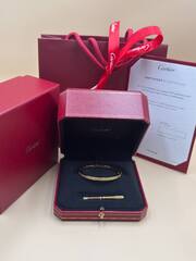 16237- Браслет LOVE small model pave lux качество white/rose/yellow VGOLD