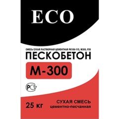 Сухая смесь Пескобетон М-300 ECO, Престиж 25кг