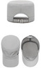 Картинка кепка Skully Wear YSM-855 light grey - 9