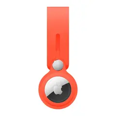 Полиуретановый брелок-подвеска Apple Loop для AirTag, Electric Orange (Солнечный апельсин)