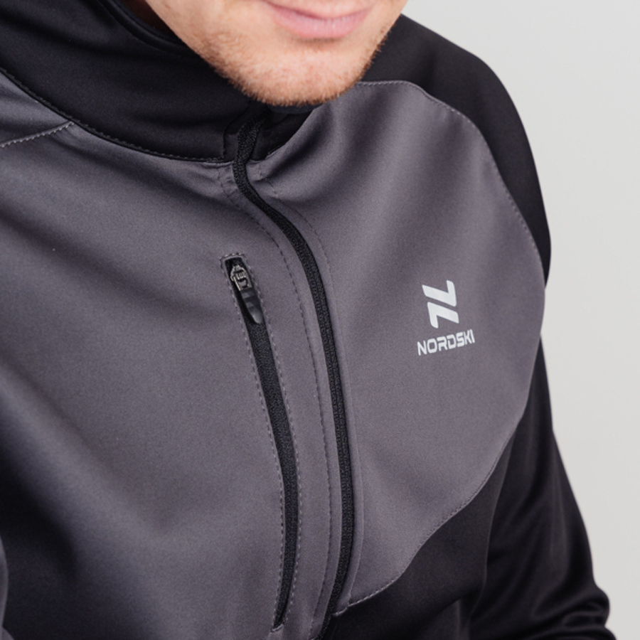 Nordski Premium лыжный костюм мужской grey-black - 6