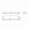Ideal Standard Connect N1386AA Полотенцедержатель