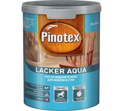 Лак для дерева на водной основе колеруемый Pinotex Lacker Aqua 10 матовый 1 л