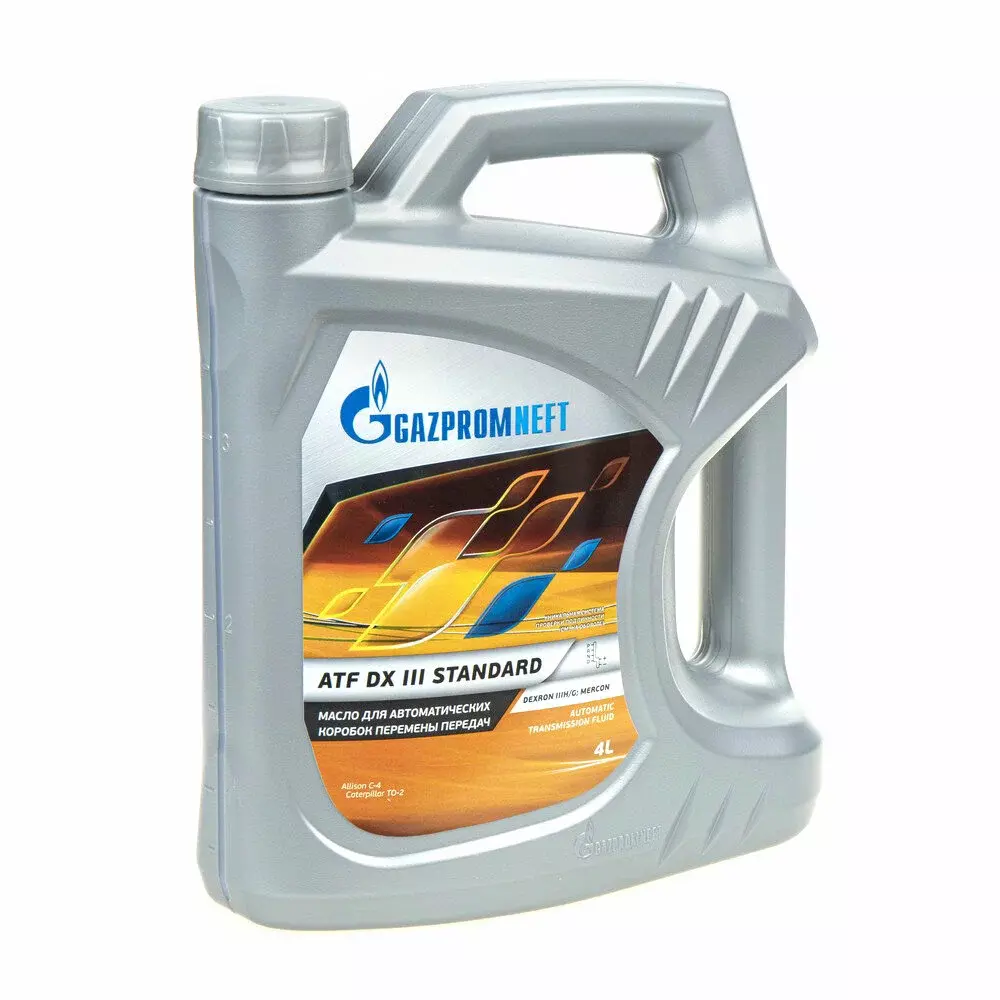 Масло трансмиссионное Gazpromneft ATF DX III Standard 4 л