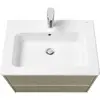 Roca Ona A857613511 Тумба под умывальник подвесная, 2 ящика, 585x450x565 мм, темный вяз