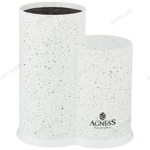 Подставка для ножей Agness универсальная, 20*12*22 см