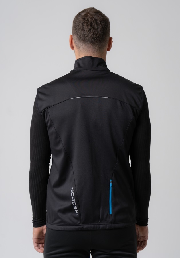 Nordski Active лыжный жилет мужской black - 3