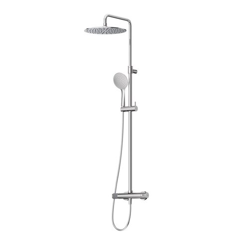Cezares LEAF-CDA-25-L-MM Душевая система со смесителем, цвет: хром