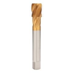 Метчик М20х2,0 (Машинный, винт.) DIN374 HSSE-TiN 6h C/2-3P R45 140мм a=12 H-Tools 513X01-D2-0201