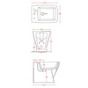 ArtCeram Jazz JZB002 05 00 BI MATT*1 Биде напольное, цвет: белый