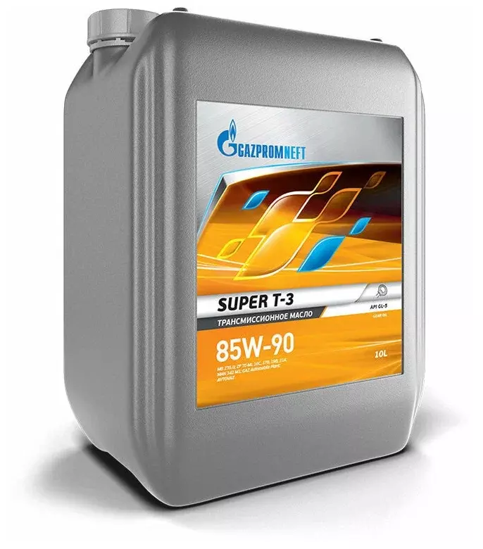 Масло трансмиссионное Gazpromneft Super Т-3 85W90 минеральное 10л