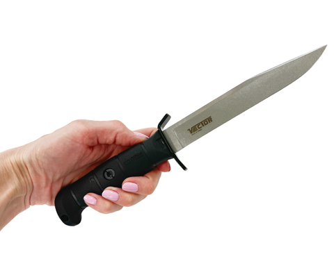 Тактический нож Vector AUS-8 StoneWash,рукоять Kraton, Kizlyar Supreme, 4610094293040