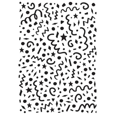 Папка для тиснения Kaisercraft Embossing Folder -Streamers