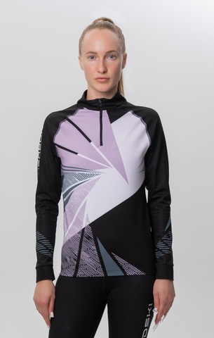 УЦЕНКА-Женский лыжный гоночный костюм Nordski Heat black-lavender
