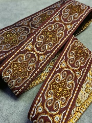 Тесьма жаккард, ш. 3,3 см