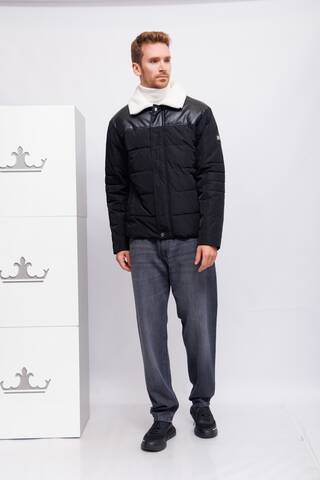 KARL Lagerfeld Куртка с меховым воротником