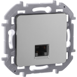 Розетка компьютерная RJ45 категория 5e UTP - Legrand Inspiria - алюминий — фото 16