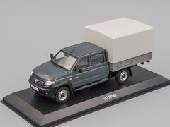 UAZ Profi double cab pickup gray 1:43 DeAgostini Auto Legends New Era #23