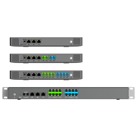 Grandstream UCM6300A - IP ATC. До 250 абонентов / 50 одновременных вызовов, до 50 участников в конф., RemoteConnect, 1xWAN, 1xLAN, HA