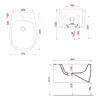 ArtCeram Atelier ATB001 05 00 *1 Биде подвесное, цвет: белый матовый