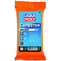 77168 LiquiMoly Влажн.салфетки д/стекол, зеркал и фар Reinigungstucher () - 0 л