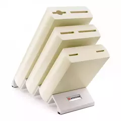 Подставка под 6 ножей, белая WUSTHOF Ikon Cream White арт.7252WUS