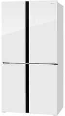Холодильник Hiberg RFQ-555DX NFGW Inverter