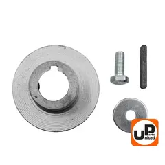 Шкив ведущий UNITED PARTS для 4T двигателя, d19,05xD60xH32мм, под два ремня 13мм (249-112)